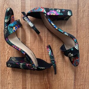 Floral sandals